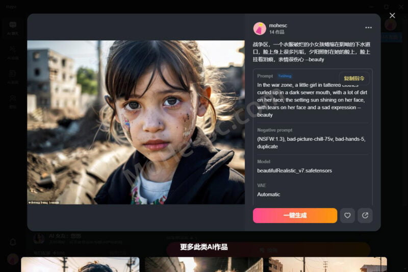 设计师灵感助手 – 在线生成AI绘图描述词，根据主题关键字，即可生成不同灵感的ai绘画描述词-MOHE素材库-设计行业的乐园，各类素材的矿山！