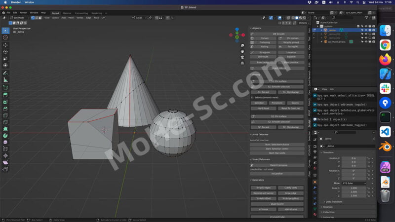 Blender增加布线插件 Quad Swords V1.3.0 For Blender 4.0.0 +-MOHE素材库-设计行业的乐园,各类素材的矿山!
