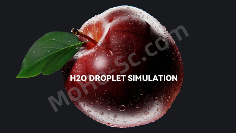 Blender水珠模拟资产预设 H2O Droplet Simulation v1 For Blender 2.6+-MOHE素材库-设计行业的乐园,各类素材的矿山!
