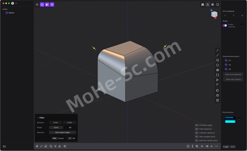 轻量级NURBS建模软件CAD流程开源3D建模软件 Plasticity v1.4.11 Win破解版-MOHE素材库-设计行业的乐园，各类素材的矿山！