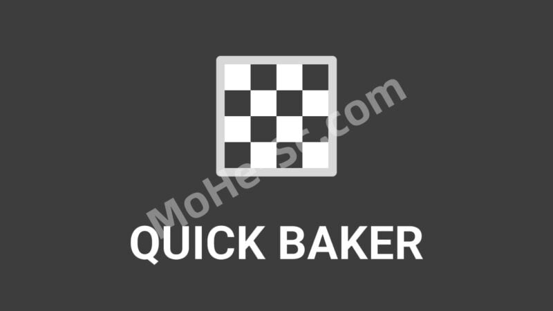 Blender贴图烘焙插件 Quick Baker V2.4.0 For Blender 4.0 +-MOHE素材库-设计行业的乐园,各类素材的矿山!