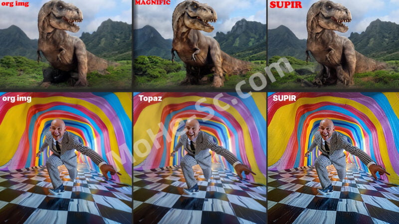 ComfyUI-SUPIR 最强照片高清修复放大ComfyUI插件、图片去码变高清！马赛克消除插件！图片轻松搞定，完全免费开源！MagnificAI平替！ComfyUI工作流-MOHE素材库-设计行业的乐园，各类素材的矿山！