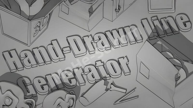 Blender手绘线条风格生成器插件 Hand Drawn Line Generator V2.8 For Blender 3.4 +-MOHE素材库-设计行业的乐园,各类素材的矿山!