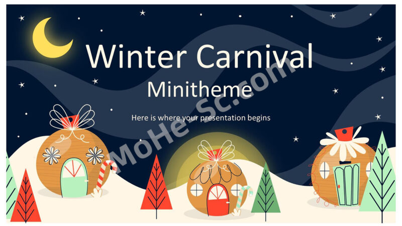 2024最新122套圣诞节PPT模板合集-MOHE素材库-设计行业的乐园，各类素材的矿山！