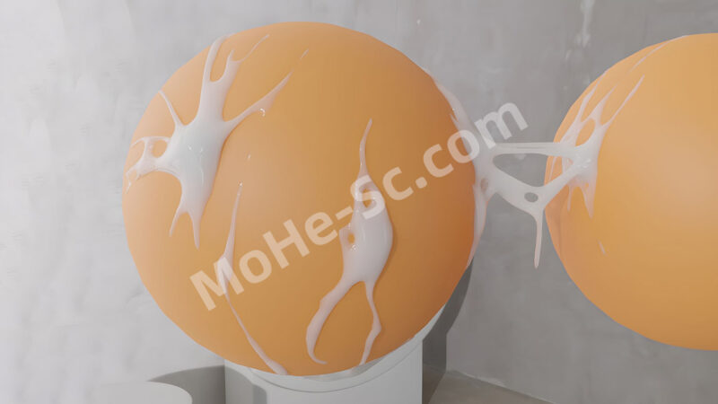 Blender流体绘制资产预设 液体笔刷预设 Liquid Pen Tool-MOHE素材库-设计行业的乐园，各类素材的矿山！