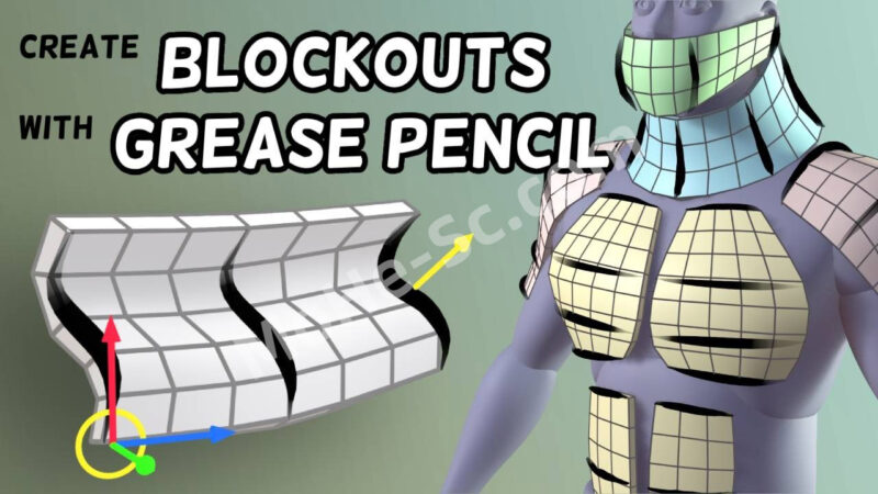 Blender绘制创建遮挡网格插件 GSurface Gen v1.1 For Blender 4.3 +-MOHE素材库-设计行业的乐园，各类素材的矿山！