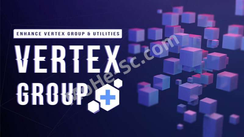 Blender顶点编组标签编辑插件 Vertex Group Plus V1.0.0 For Blender 2.8 +-MOHE素材库-设计行业的乐园,各类素材的矿山!