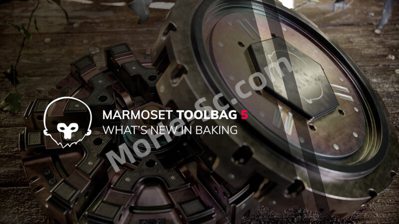 Marmoset Toolbag 5.01 八猴渲染器三维场景实时预览软件-MOHE素材库-设计行业的乐园，各类素材的矿山！