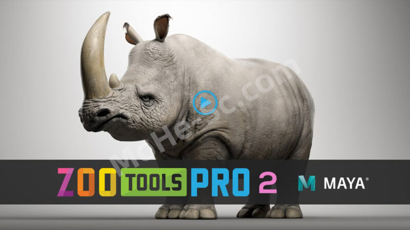 Maya建模灯光材质着色器渲染工具包插件 Zoo Tools Pro 2.9.4 For Maya 2017 ~ 2025-MOHE素材库-设计行业的乐园，各类素材的矿山！