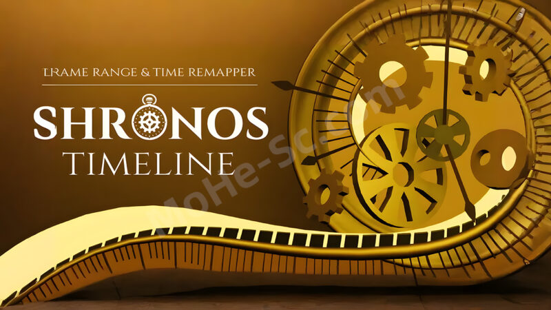 Blender时间范围重映射插件 Chronos Timeline V1.0.0 For Blender 4.2 +-MOHE素材库-设计行业的乐园，各类素材的矿山！