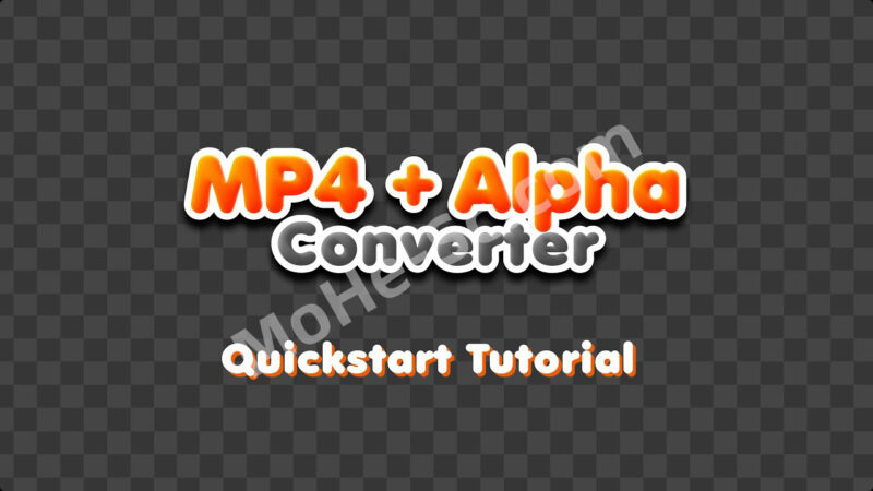 AE导出透明背景MP4视频格式脚本 MP4 + Alpha Converter V1.4.0 For AfterEffects CS6 +-MOHE素材库-设计行业的乐园,各类素材的矿山!