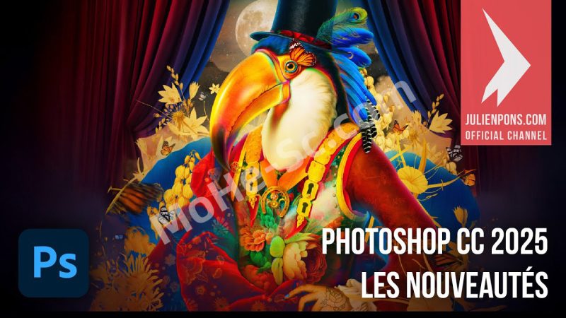 Adobe官方亲自下场推出Photoshop2025全面核心技术训练教程 [ 中文字幕 ] 妈妈再也不怕我学不会P图了-MOHE素材库-设计行业的乐园，各类素材的矿山！