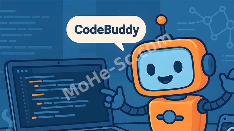AI写代码再提速！腾讯云代码助手CodeBuddy接入DeepSeek满血大模型，免费，本地无限调用不香吗？-MOHE素材库-设计行业的乐园，各类素材的矿山！