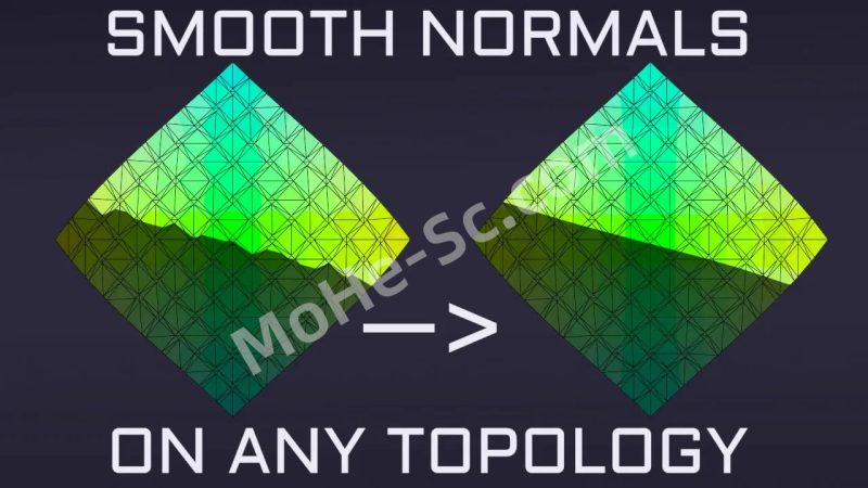 Blender自定义法线插件 Easy Custom Normals V1.1.0 For Blender 4.3 +-MOHE素材库-设计行业的乐园,各类素材的矿山!