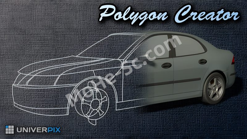 3DS MAX 样条线曲面建模脚本 Heavenly Pictures Polygon Creator v2.0 For 3DS MAX 9.0 +-MOHE素材库-设计行业的乐园，各类素材的矿山！