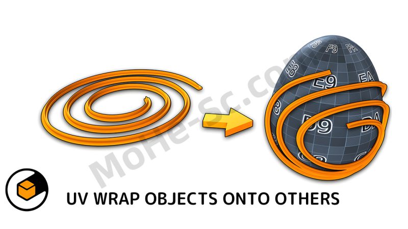 Blender多边形模型投射结合插件 Mesh Materializer v2.1.0 For Blender 3.4 +-MOHE素材库-设计行业的乐园，各类素材的矿山！