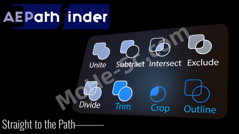 AE图形层编辑脚本 AEPathfinder V1.0.06 For After Effects 2020 +-MOHE素材库-设计行业的乐园,各类素材的矿山!
