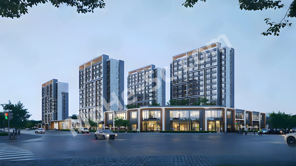 【住宅 Residential】现代住宅高端住宅3DsMax模型 Modern residential high-end residential 3DsMax model