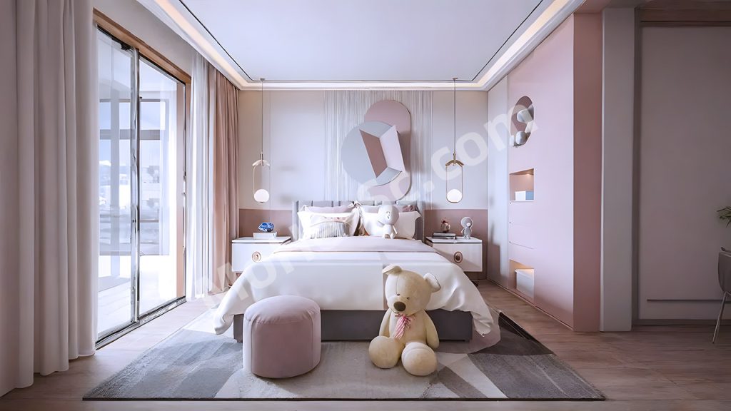 【儿童房 Children's Room】儿童房女儿房3Ds Max模型 Daughter's Room Model