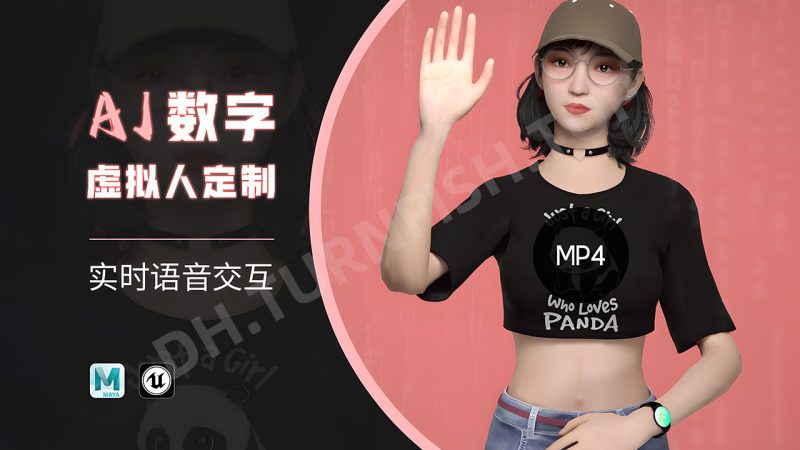 AI数字虚拟人定制，实时语音交互训练营（零基础），前沿核心数字人开发技术，从零打造AI数字虚拟人的完整流程-MOHE素材库-设计行业的乐园，各类素材的矿山！