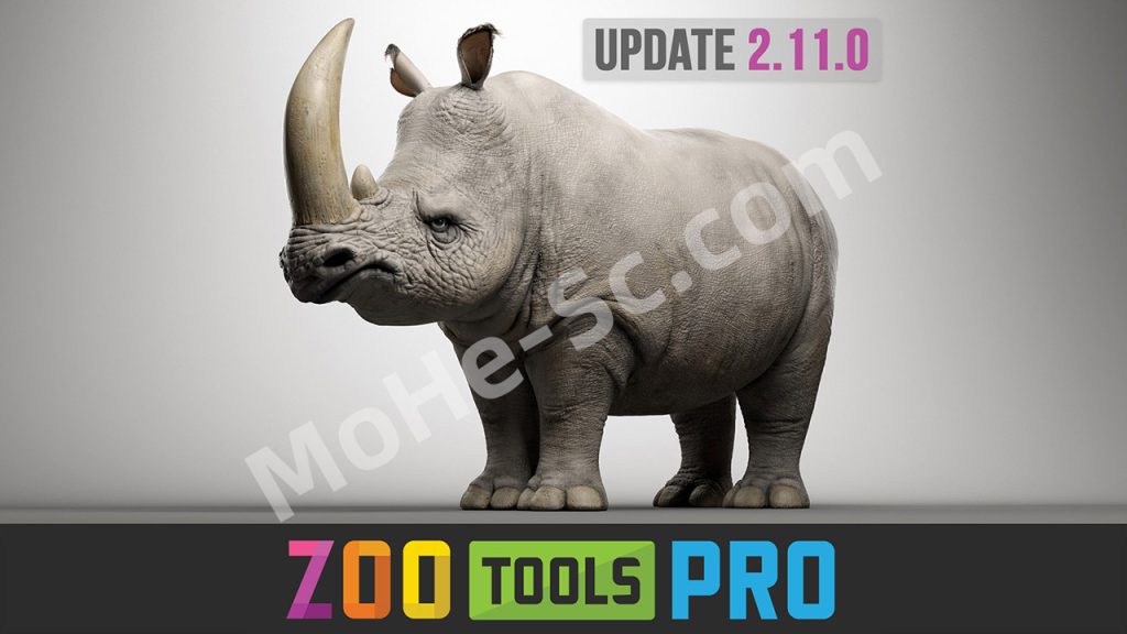 Maya建模灯光材质着色器渲染工具包插件 Zoo Tools Pro 2.11.1b For Autodesk Maya 2017 ~ 2026