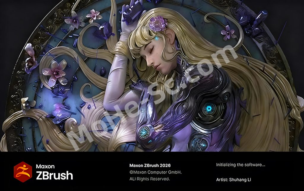 Maxon ZBrush 2026.0.1 数字雕刻、3D建模和绘画软件 Python脚本加持，雕刻工作流程再进化 中文版 / 英文版