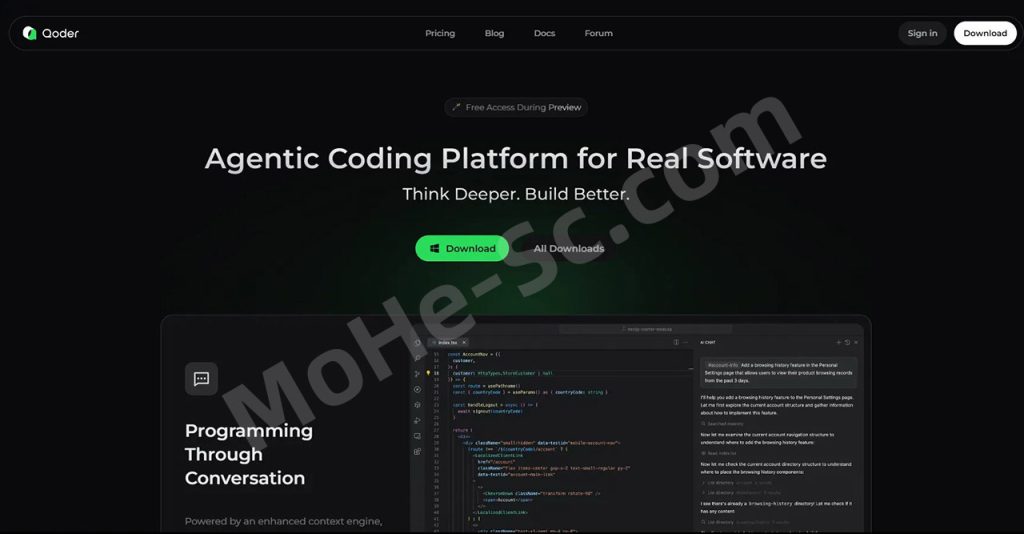 阿里发布 AI 编程神器 Qoder：融合全球顶尖大模型，重新定义智能编程体验，程序员狂喜！