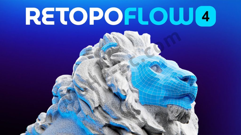 图片[1]-Blender模型拓扑插件 RetopoFlow 4 – Retopology Toolkit V4.1.6 For Blender 4.2 ~ 5.1