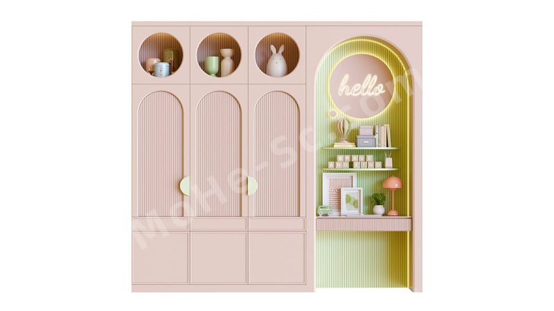 3ds Max 儿童房装饰3D模型下载 Child Room Decor-25
