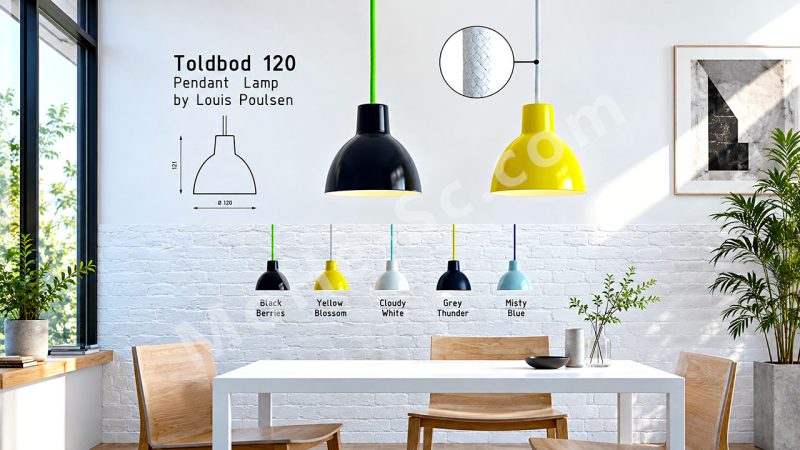 路易·保尔森的Toldbod 120款 吊灯系列模型下载 Louis Poulsen Toldbod 120 Pendant Lamp Series Model Download